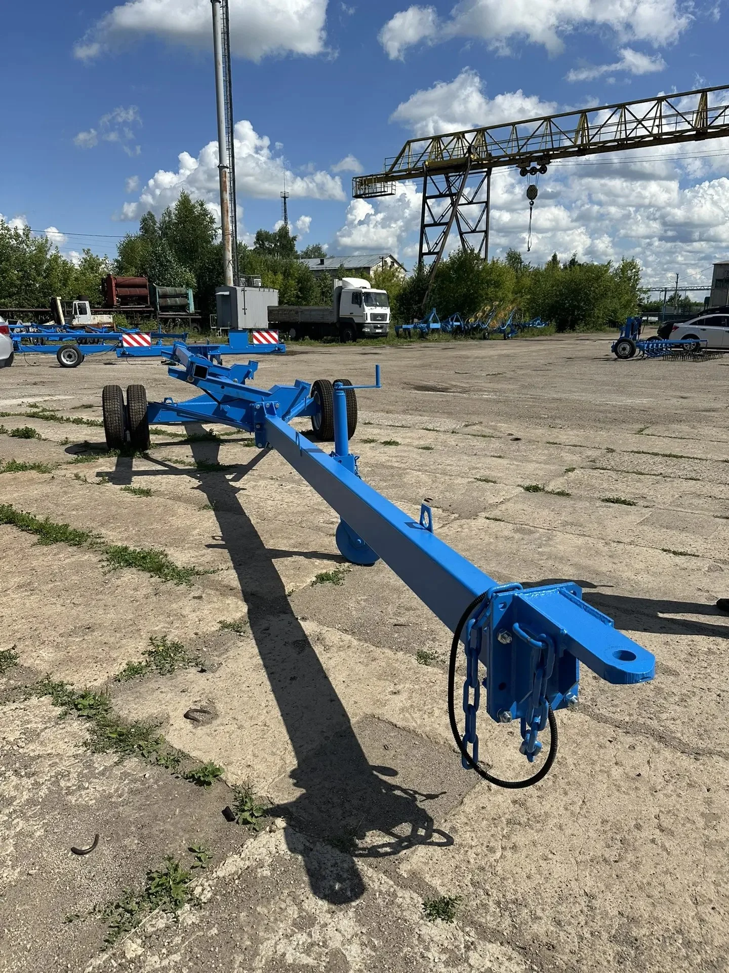 Прицеп-тележка универсальная для комбайновой жатки ПКЖ-7, 2026 - миниатюра 2