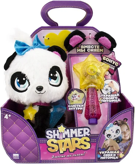 Мягкая игрушка Панда Shimmer Stars - изображение 1