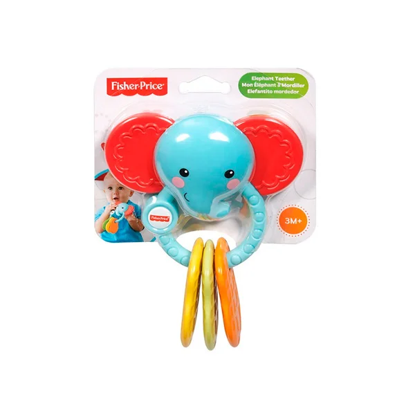Прорезыватель «Слоник» Fisher-Price® CGR95 - миниатюра 2