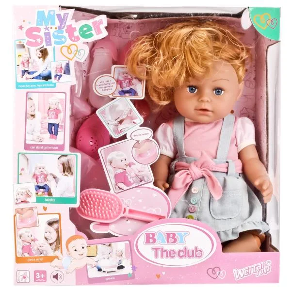 Кукла интерактивная Wei Tai Toys My Sister - миниатюра 2
