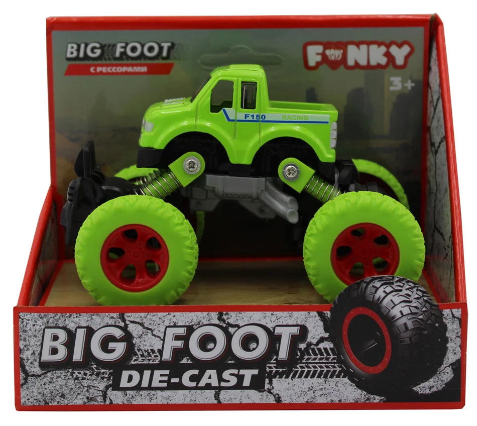 Машинка die-cast инерционный механизм - миниатюра 3