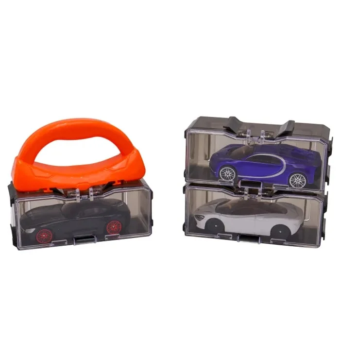 Набор Die Cast машинок 3 шт. в портативном кейсе Funky Toys FT0726560 - миниатюра 5