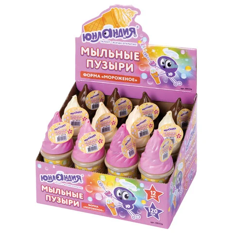 Мыльные пузыри ЮНЛАНДИЯ Мороженое - изображение 1