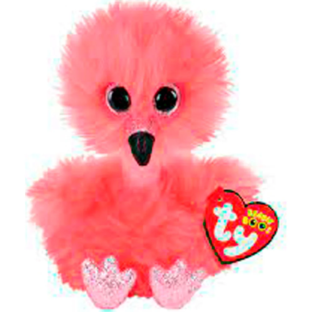 Мягкая игрушка Beanie Boo's Фламинго Franny 25 см 37401 TY - изображение 1