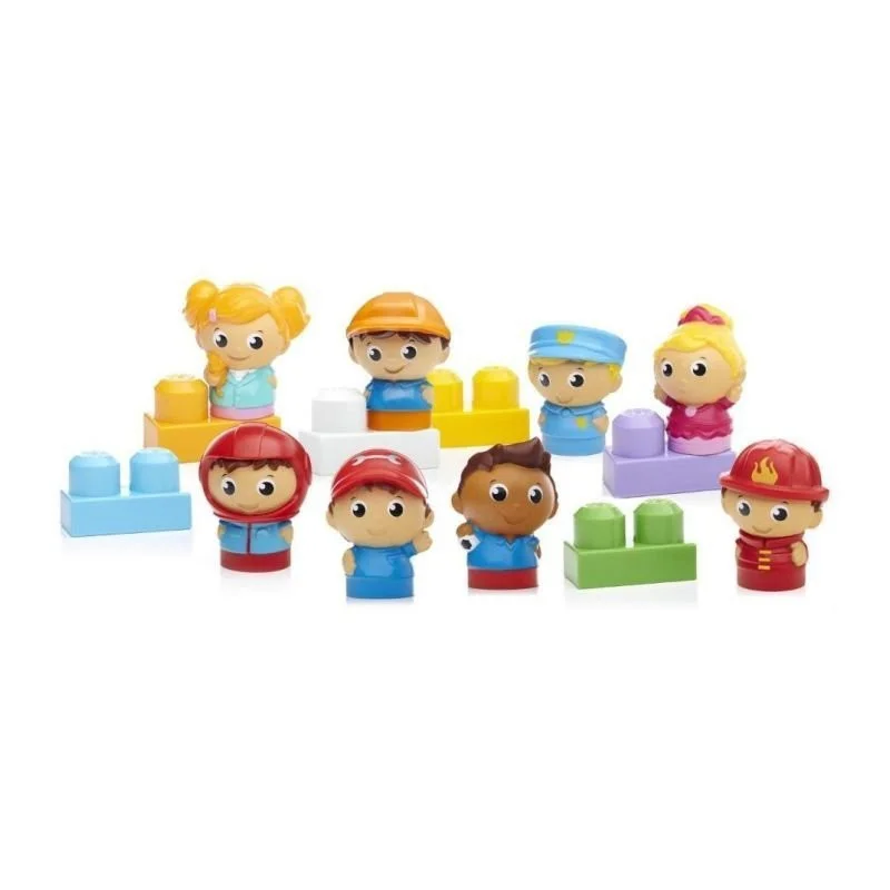 Набор Mega Bloks First Builders Друзья мини - изображение 1