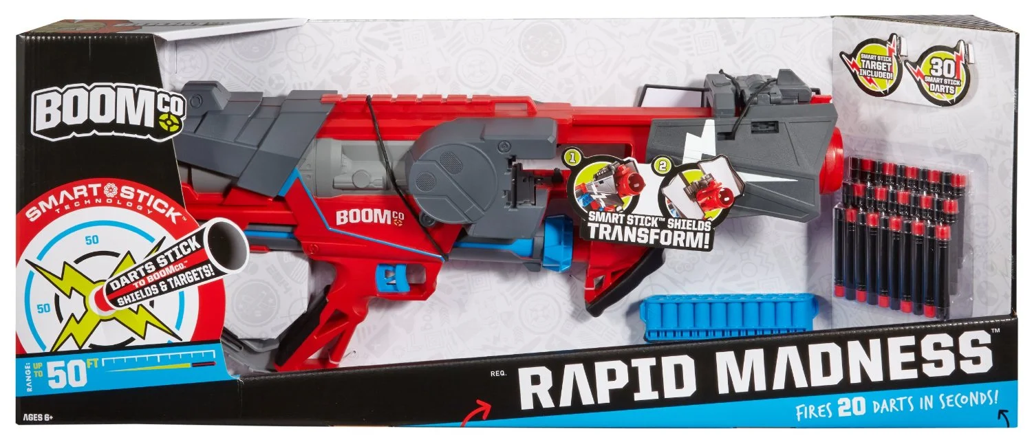 Супербластер Mattel BOOMco Сумасшедшая атака - миниатюра 5
