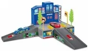 Набор игровой Полицейский участок с 1 машинкой Dave Toy - изображение 1