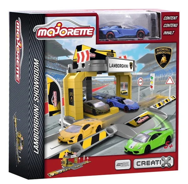 Парковка базовая Creatix Lamborghini с машинкой Majorette 2050003 - изображение 1