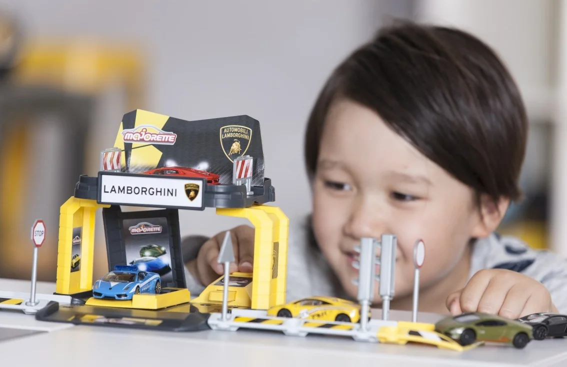 Парковка базовая Creatix Lamborghini с машинкой Majorette 2050003 - миниатюра 6