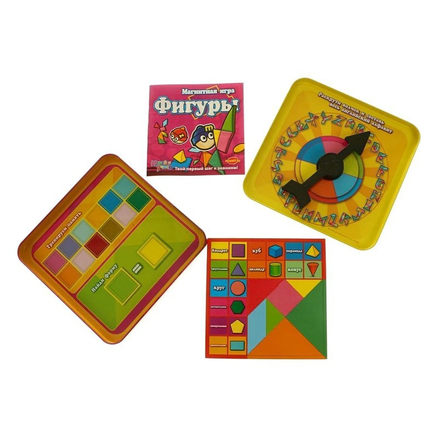 Магнитная игра MACK&ZACK LP- SHAPES Фигуры - миниатюра 3