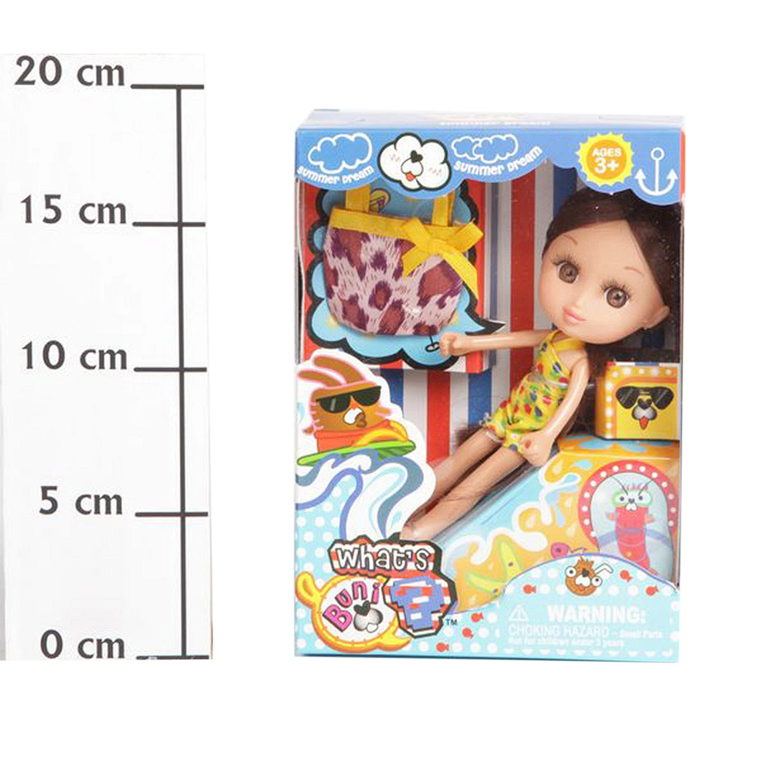 Кукла пластиковая с аксессуарами 3 вида What's Buns - миниатюра 5