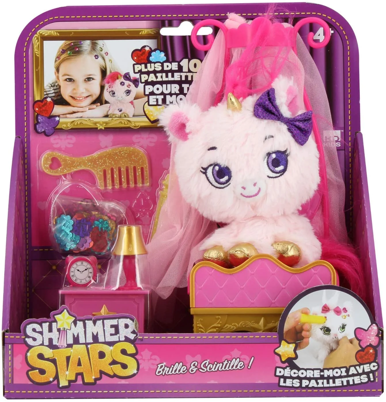 Набор с единорогом SHIMMER STARS Спальня - миниатюра 5