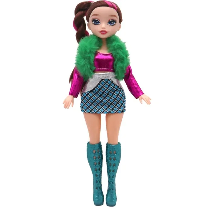 Модная кукла Glam Divas Sporty Diva Джинни с аксессуарами 25 см от Funky Toys FT0886603 - миниатюра 2