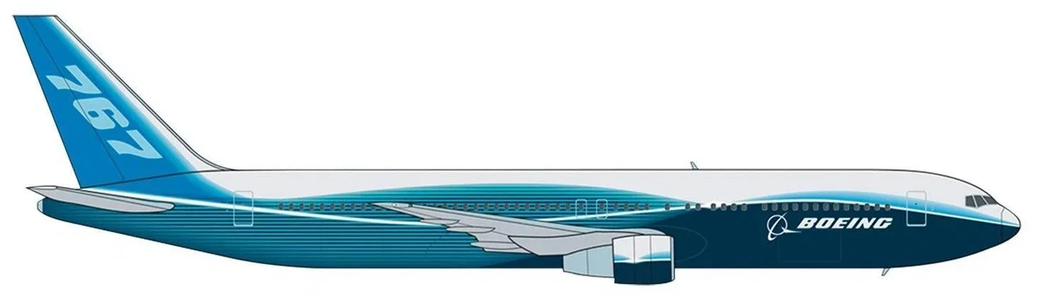 Сборная модель Самолет Боинг 767-300 Звезда - миниатюра 2