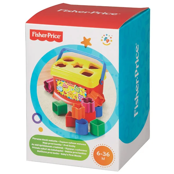 Первые Кубики Малыша Fisher Price K7167 - миниатюра 2