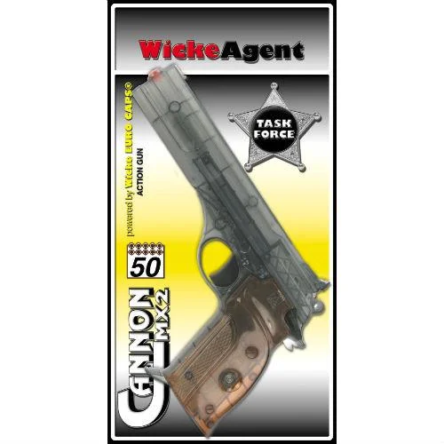 Пистолет Cannon MX2 АГЕНТ 50-зарядные Gun Agent 235mm упаковка-карта 0487-07 - миниатюра 2