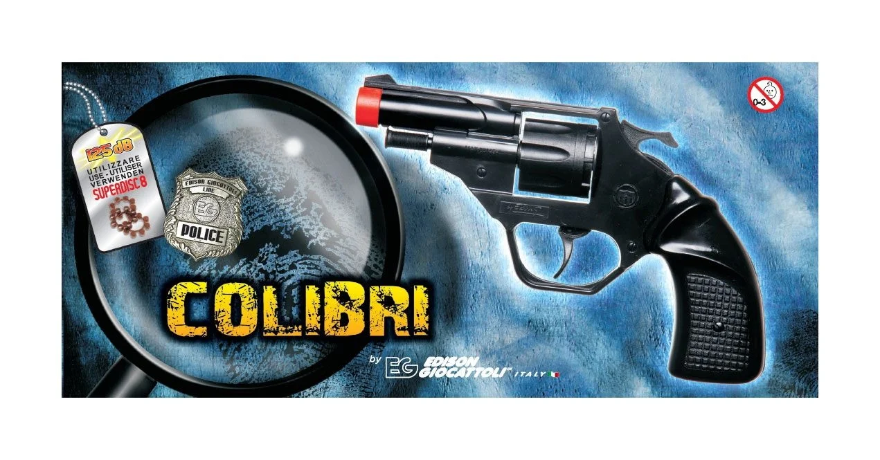 Пистолет Colibri Polizei 12 8cm - миниатюра 4