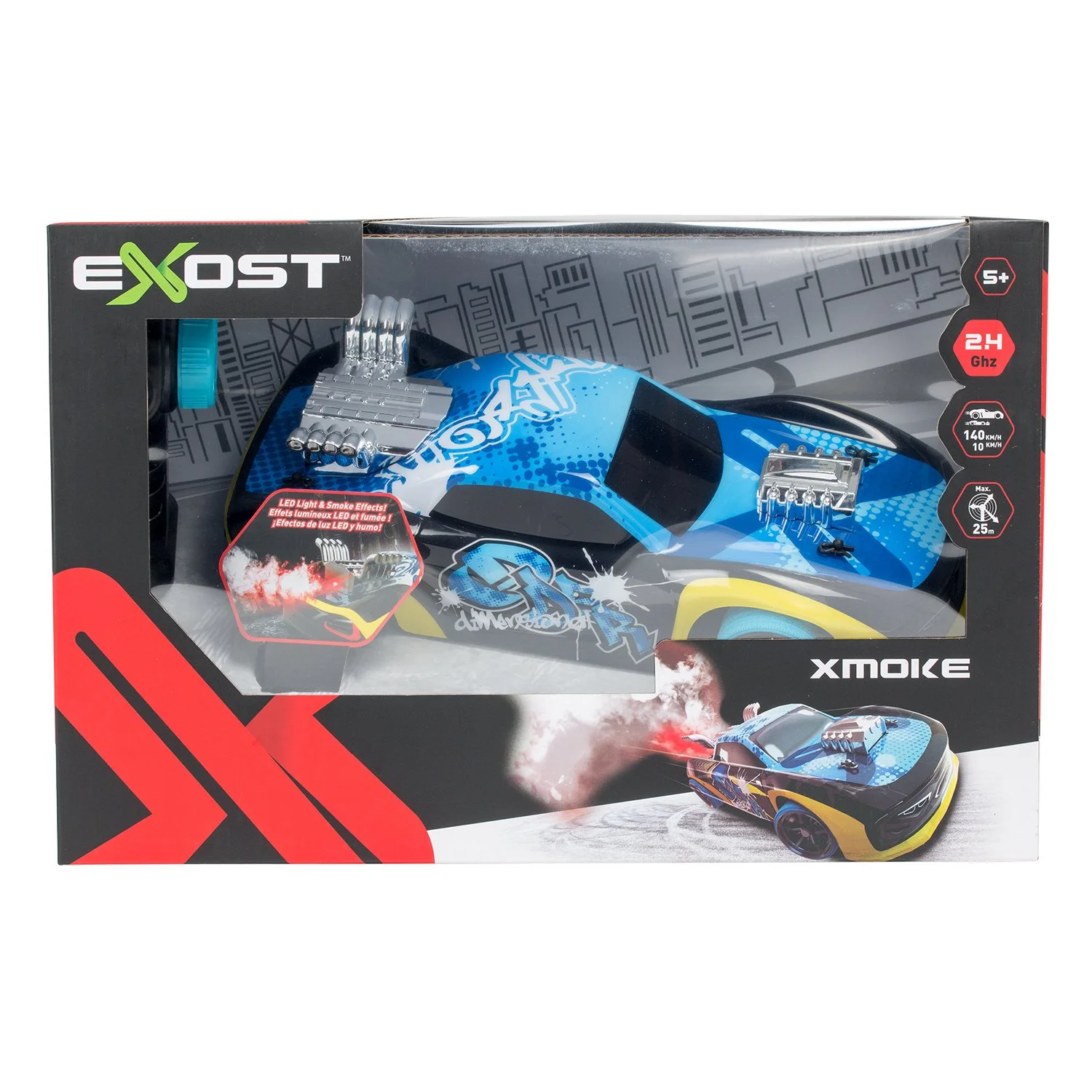 Машина Exost РУ Икс Смоук с эффектом дыма - миниатюра 7