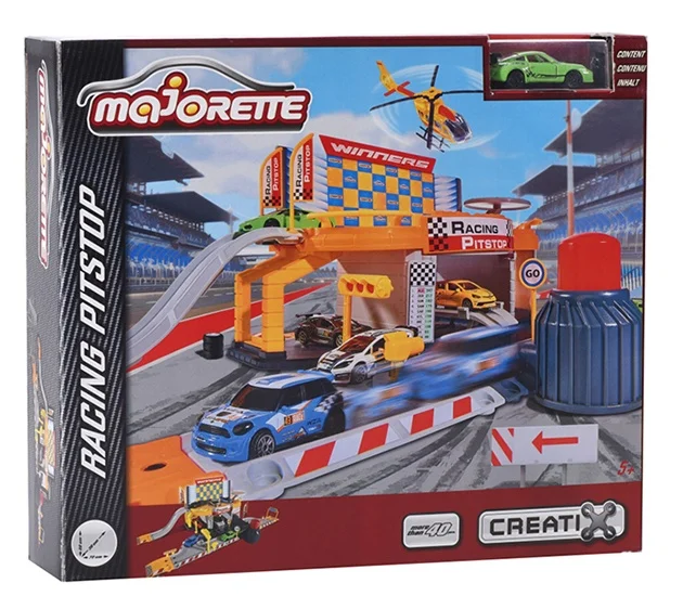 Питстоп Creatix с машинкой Majorette 2050011 - миниатюра 3