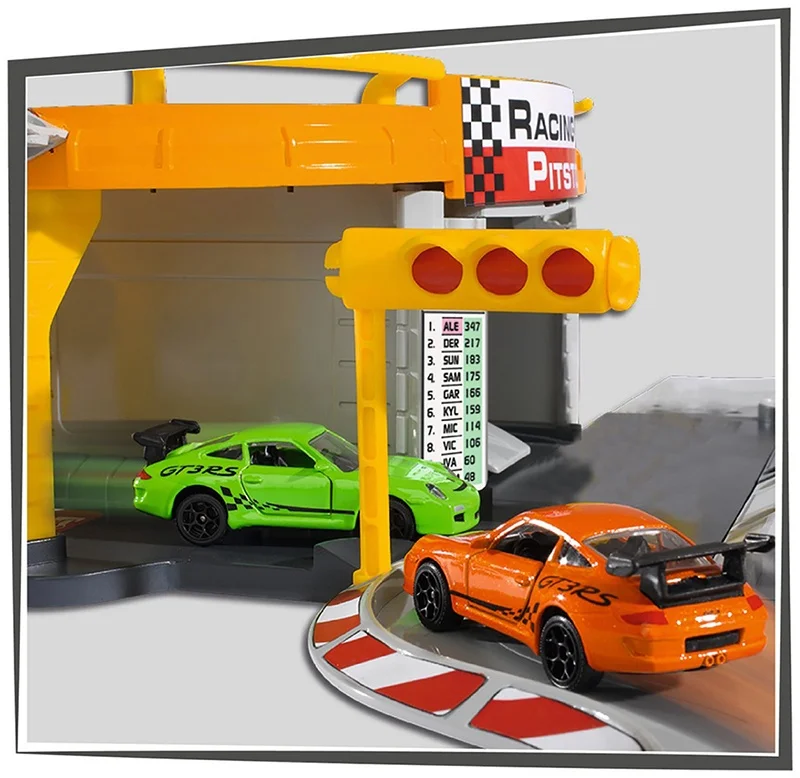 Питстоп Creatix с машинкой Majorette 2050011 - миниатюра 7