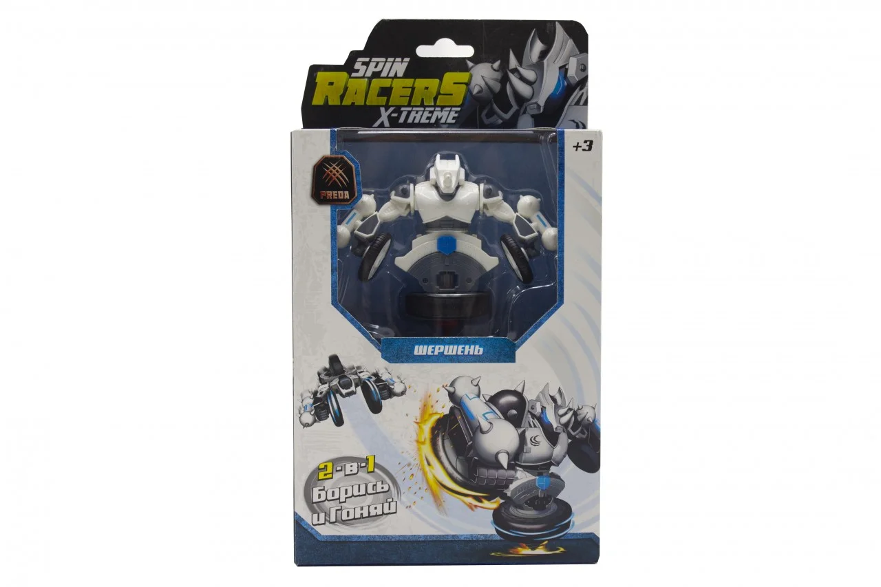 Волчок-трансформер 2 в 1 Spin Racers K02SRS03 - миниатюра 4