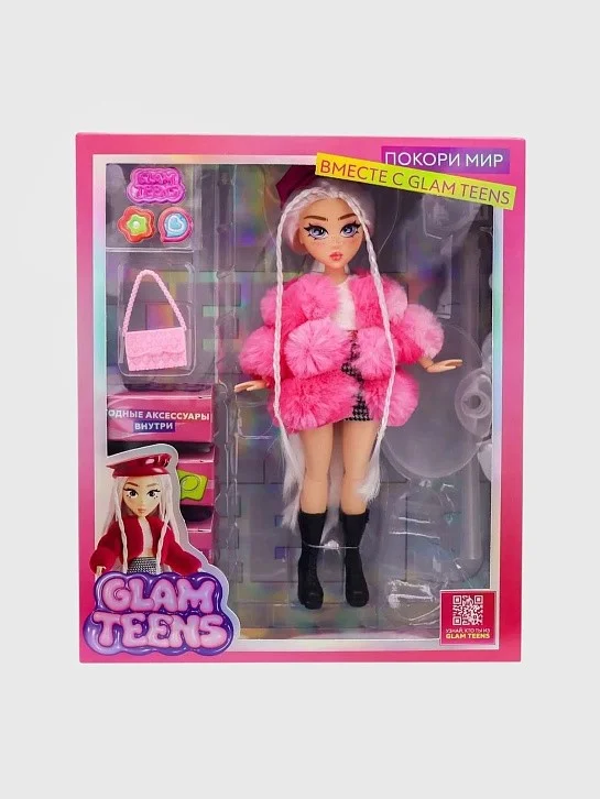 Кукла Funky Toys Glam Teens Хлоя - миниатюра 3