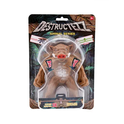 Фигурка-тянучка Destructezz ANIMALS ЖИВОТНЫЕ 14 см 6 видов DST46937 - миниатюра 3
