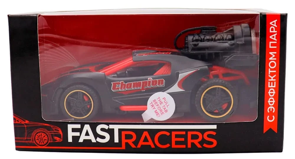 Гоночная машинка с имитацией дыма 1:32 Fast Racers Funky Toys - миниатюра 3