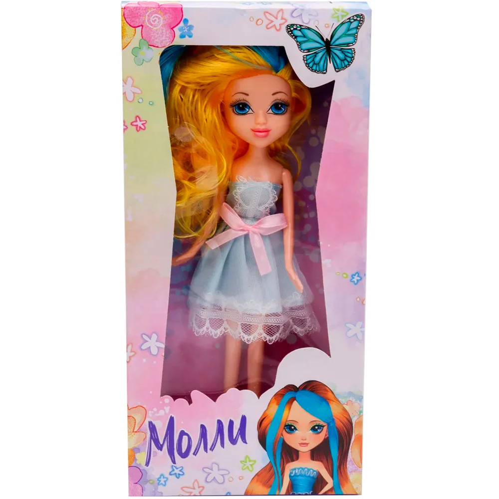 Кукла Молли с голубыми волосами Funky Toys - миниатюра 3