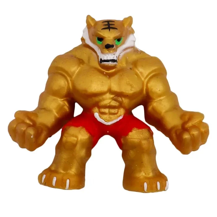 Фигурки-тянучки fighters Золотой Тигр и Синий Бык Elastikorps EKFG07BL-6 - миниатюра 2