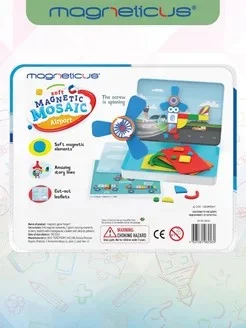 Магнитная мозаика Аэропорт на английском языке Magneticus - миниатюра 3