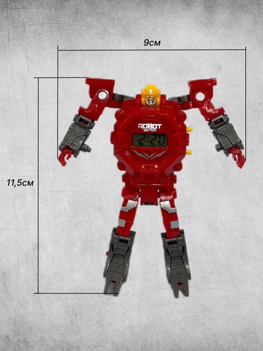 Детские робот - часы трансформер Funky Toys 142016HL - миниатюра 3