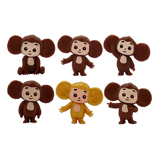 Фигурка-тянучка Funky Toys Чебурашка 7см 6 видов в ассортименте CHE240 - миниатюра 2