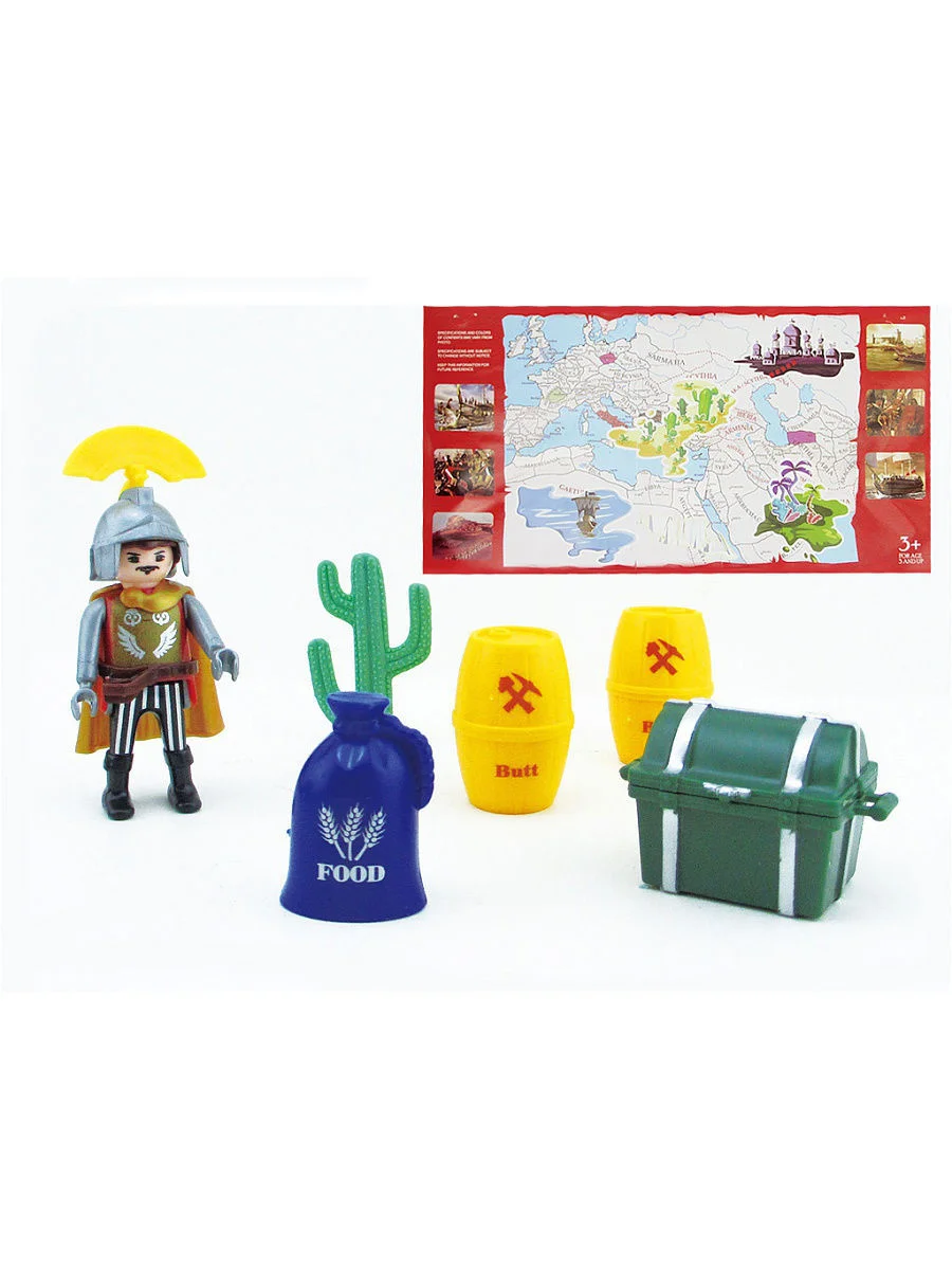 Игровой набор Пираты с картой - миниатюра 2