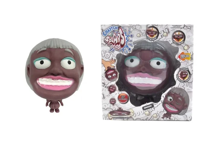Фигурка-тянучка Splats Head Smoon - миниатюра 2