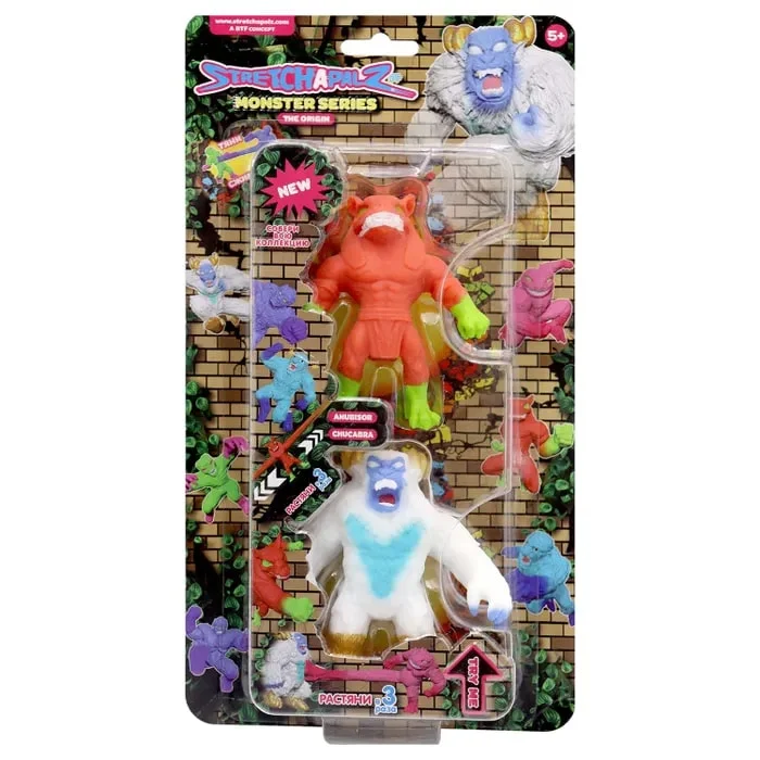 Фигурки-тянучки Stretchapalz Monsters/Монстры 8 см. 2 героя в наборе 108729-2 - миниатюра 2
