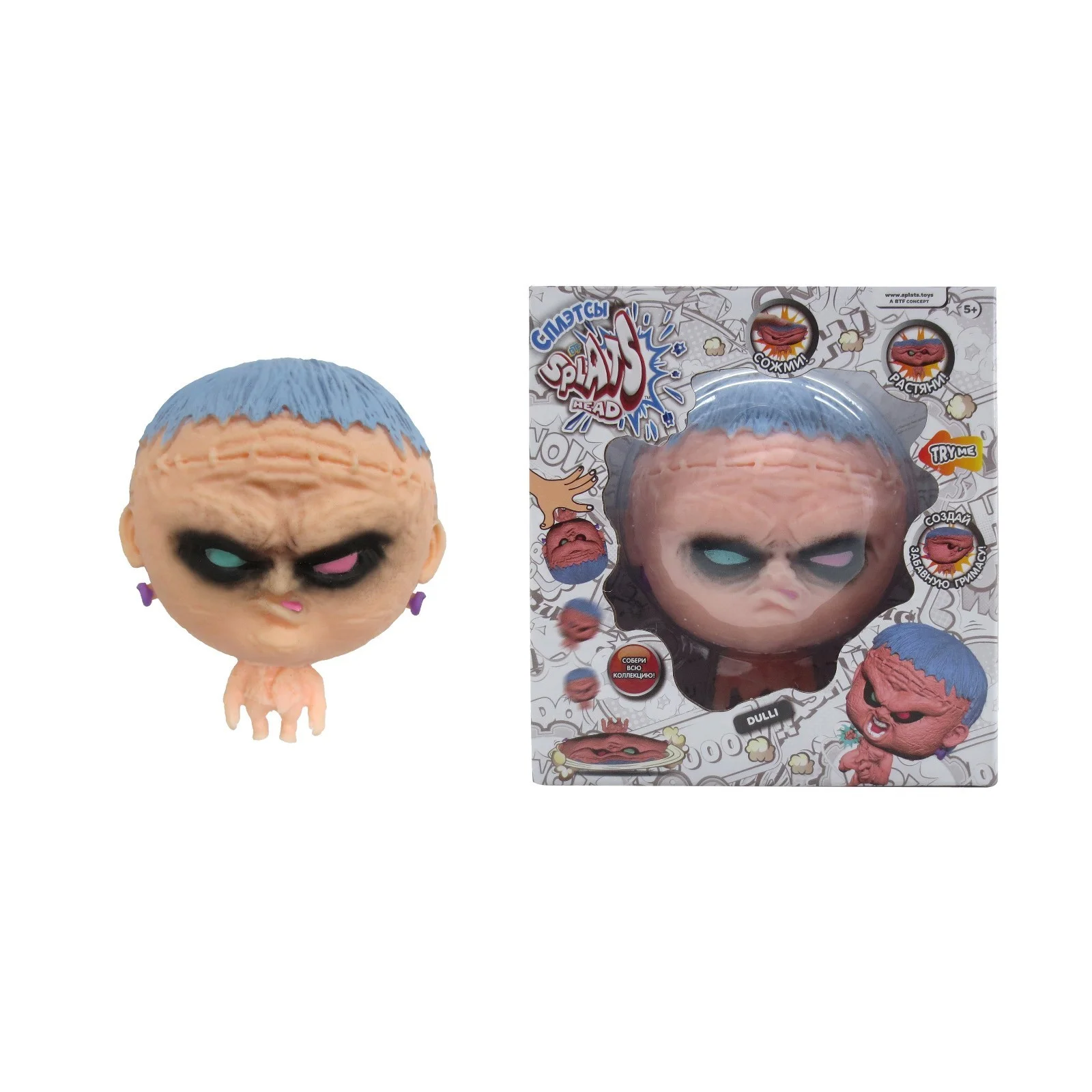 Фигурка-тянучка Splats Head «Дули», 11 см - изображение 1
