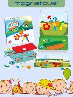 Магнитная мозаика Ферма Magneticus на английском языке - миниатюра 2