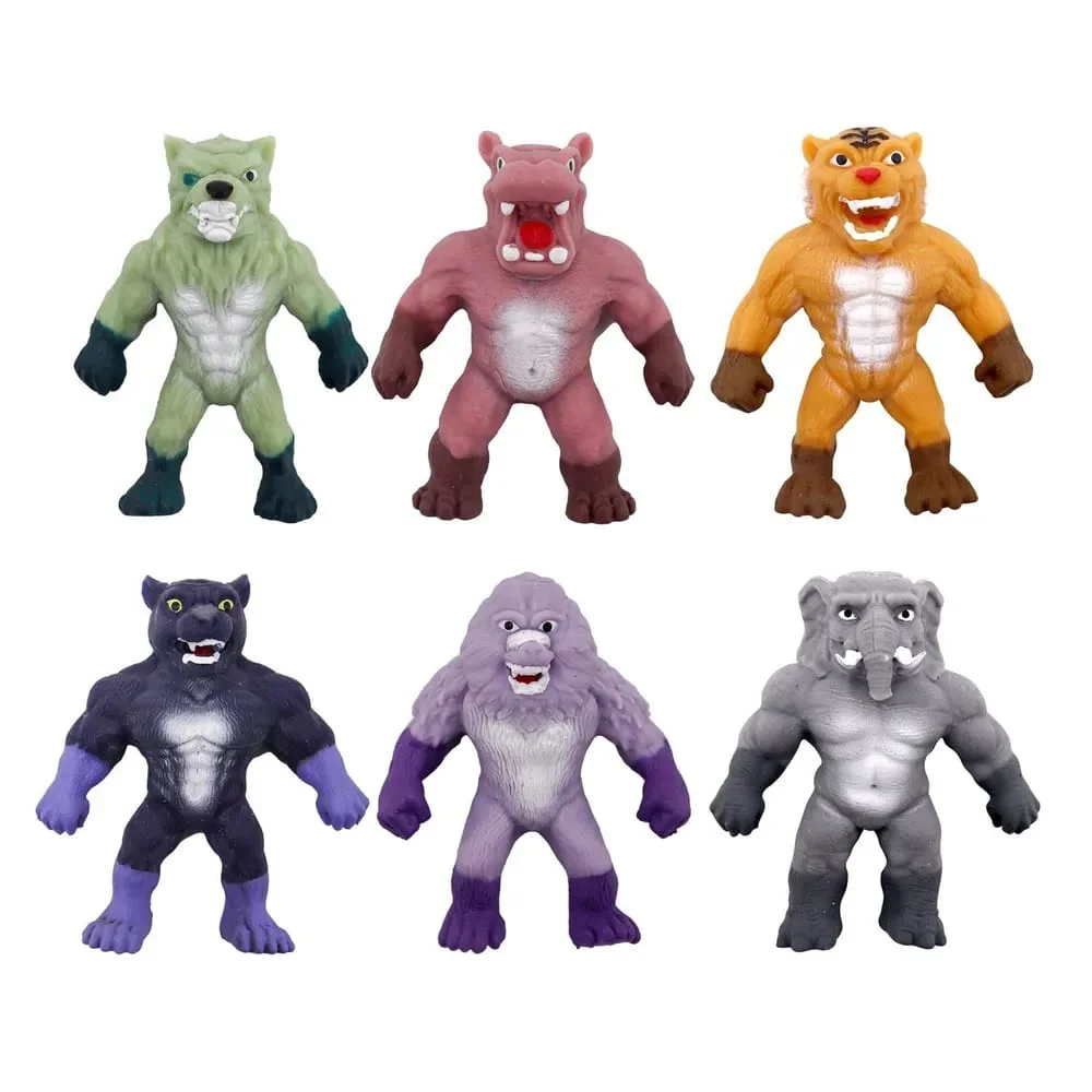 Фигурки-тянучки ЖИВОТНЫЕ 8 см во флоупаке Stretchapalz 447952 - миниатюра 2