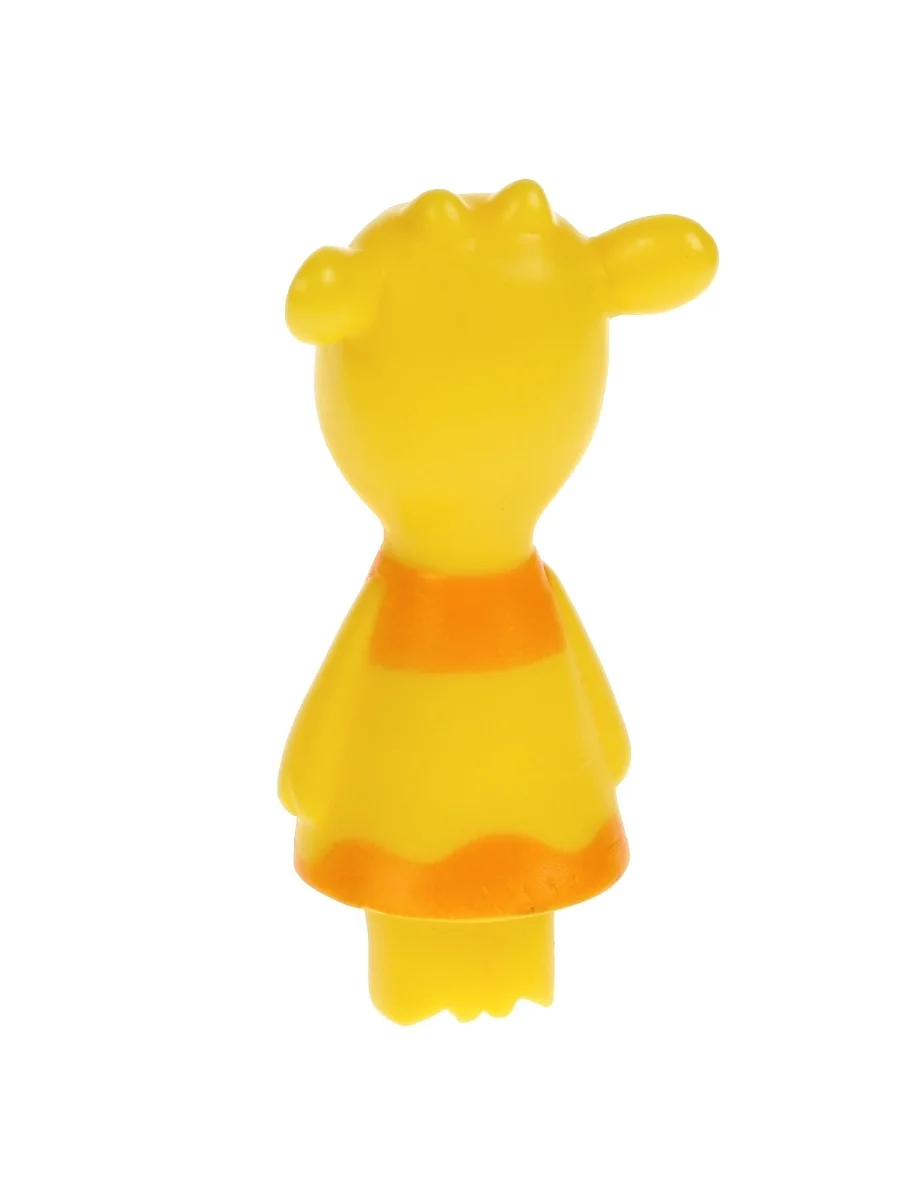 335723 Игрушка для ванны Оранжевая корова Зо 10см КАПИТОШКА в кор.200шт - миниатюра 2