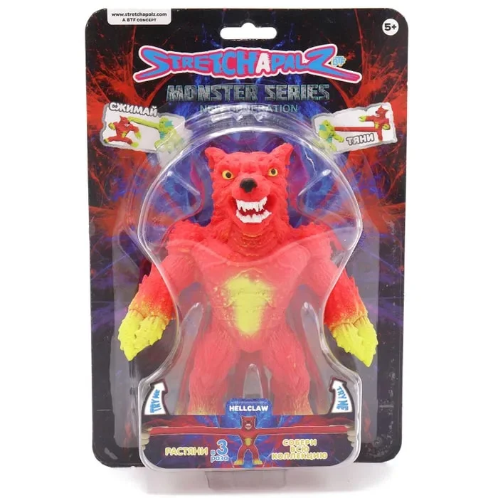 Фигурка-тянучка Stretchapalz Monsters/Монстры 14 см Волк с клешнями 558254-6 - миниатюра 3