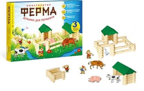 Игра конструктор Домик для гномика - изображение 1