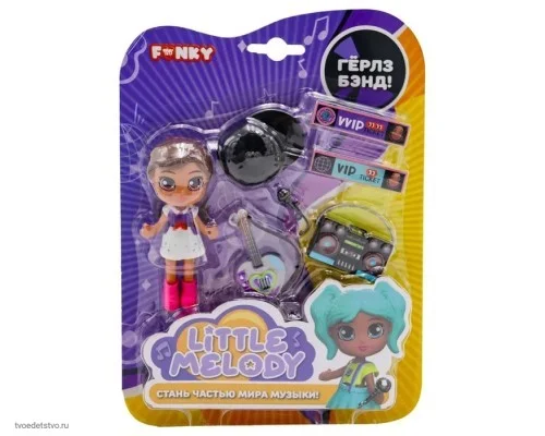 Игровой набор куколка Деми с музыкальными аксессуарами - миниатюра 4