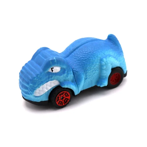 Игровой набор Скоростные динозавры с 2 фрикционными машинками 2 вида Speedy Dinos K02SPD002 - миниатюра 2