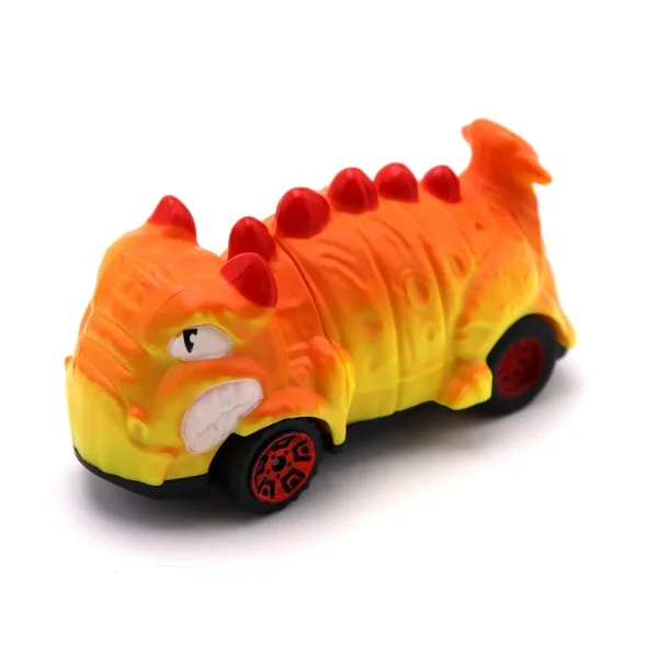 Игровой набор Скоростные динозавры с 2 фрикционными машинками 2 вида Speedy Dinos K02SPD002 - миниатюра 3