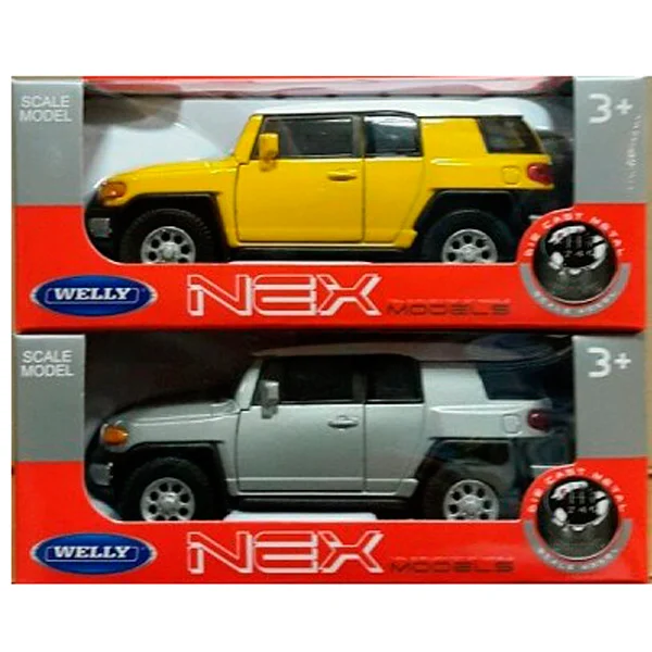 Игрушка модель машины 1:34-39 Toyota FJ Cruiser - миниатюра 2