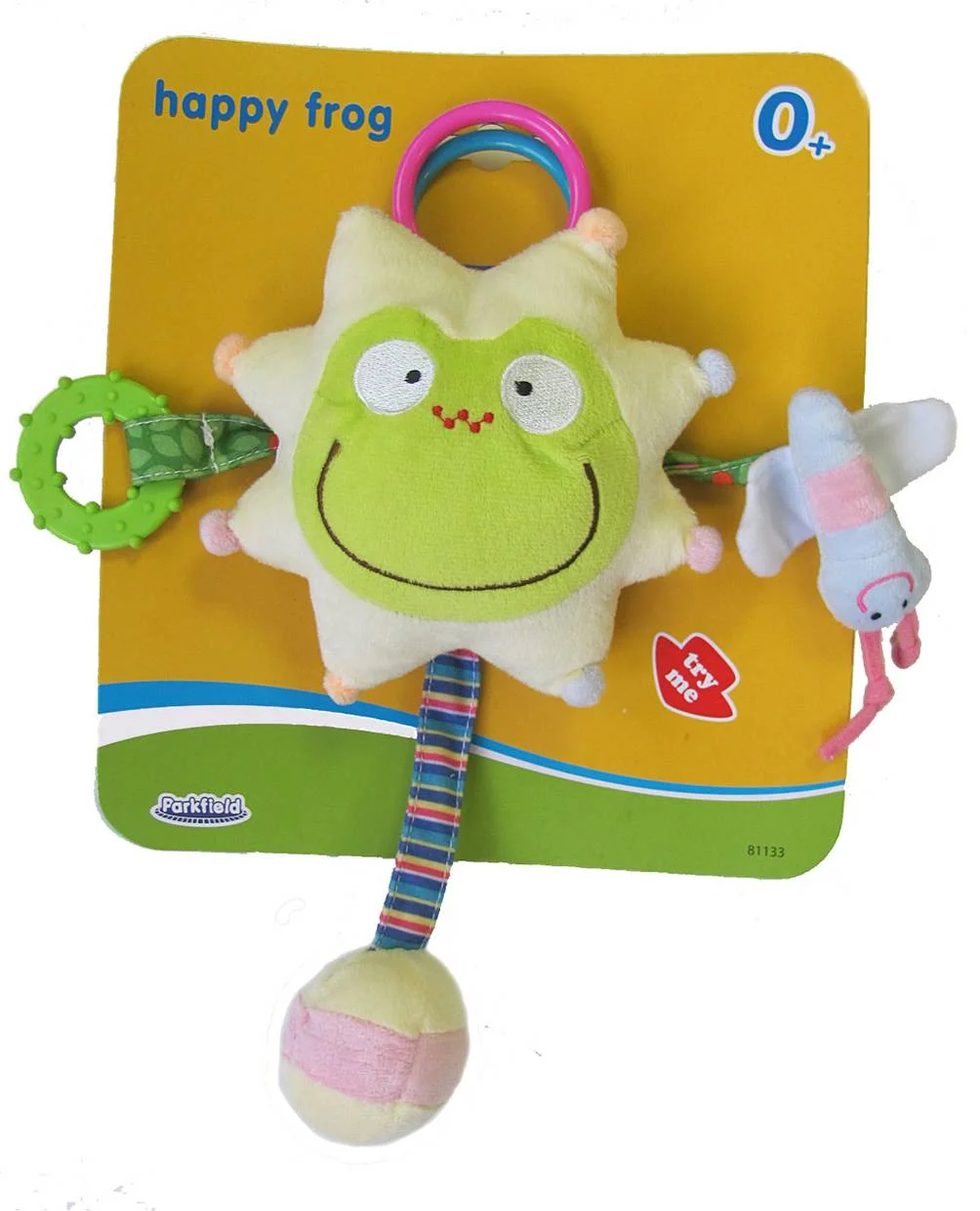 81133 Развивающая игрушка Подвеска Happy Frog - изображение 1