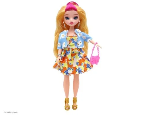 Модная кукла Glam Divas Green Diva Хлоя с аксессуарами, 25 см - изображение 1