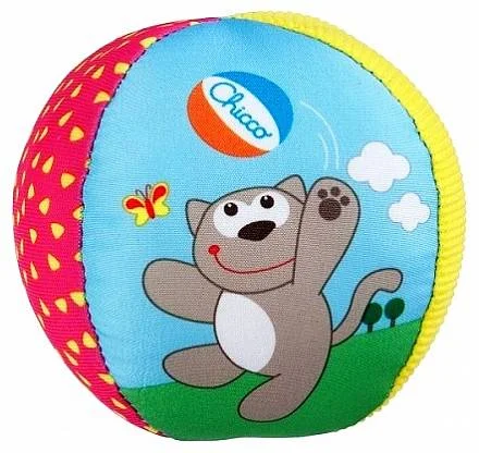 Игрушка мягкая Мягкий мячик - миниатюра 2