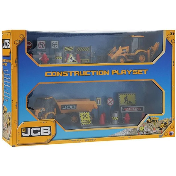 Игровой набор Стройка JCB HTI 1416076_ - миниатюра 2